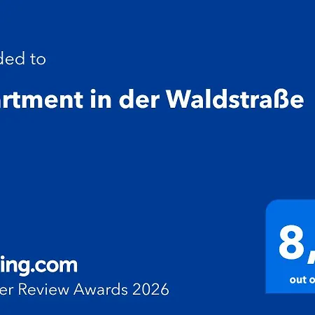 In Der Waldstrasse Apartman *